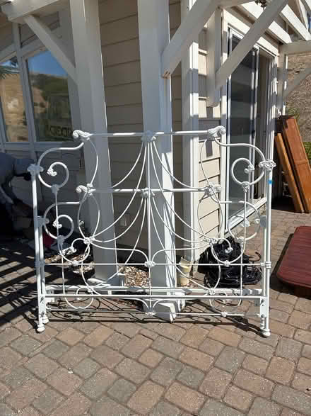 Photo of free Beautiful iron bed frame (West Novato) #1