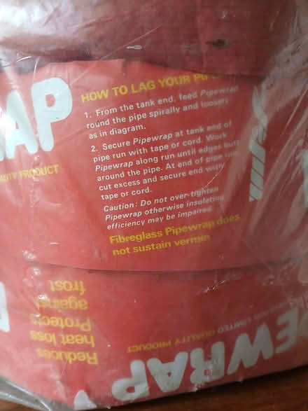 Photo of free Insulation for pipes (University Area RG1) #2