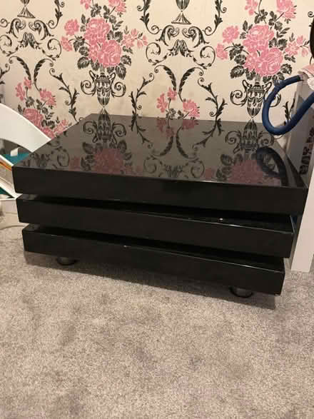 Photo of free Black table (Barmulloch G21) #1