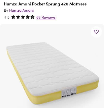 Photo of free Brand new 2ft 6in mattress unused (Hook KT9) #1