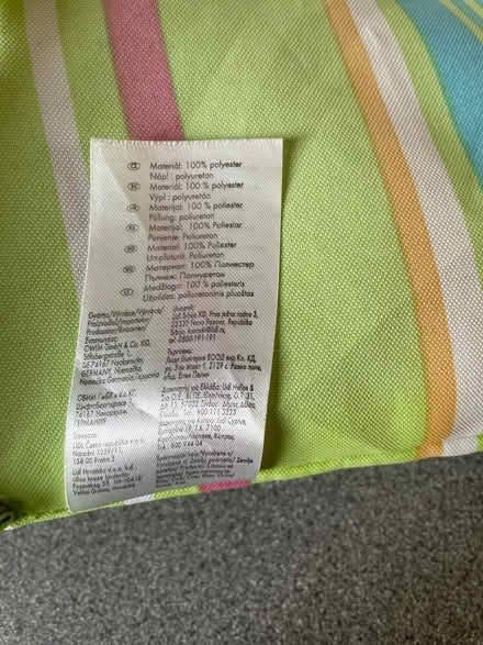 Photo of free Seat cushions x2 (Chessington KT9) #3