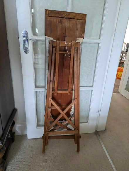 Photo of free Vintage wooden Ironing Board (BD20 5NE) #2