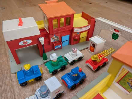 Photo of free Fisher Price main street, school, bus, playground (1980s) (Long Ditton KT7) #2