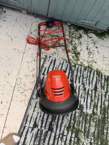 Photo of free Flymo scatter lawn mower (Salford, M7) #1