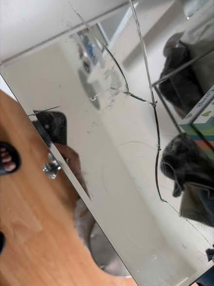 Photo of free Mirrored Bedside Table (Grangetown SR2) #2