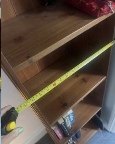 Photo of free Wooden (5 Shelf) bookcase (Borough) #3