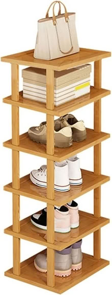Photo of free 6 tier bamboo shoe rack (Beeston NG9) #1