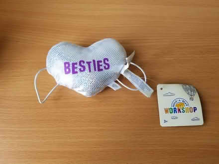 Photo of free Small besties soft toy heart (Gloucester) #2