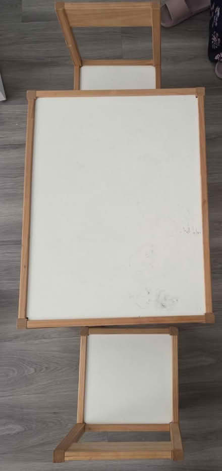 Photo of free Little IKEA child table & chairs (Edwalton NG12 4LA) #2