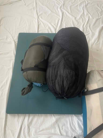 Photo of free Tent, 2 sleeping bags folding table (Haringey, near St Ann's, N15) #2