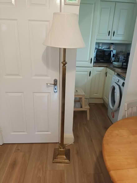 Photo of free Standerd lamp brass (Swords Manor) #1