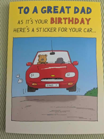 Photo of free Father's Day Card and a Birthday Card (Beulah Hill SE19) #3