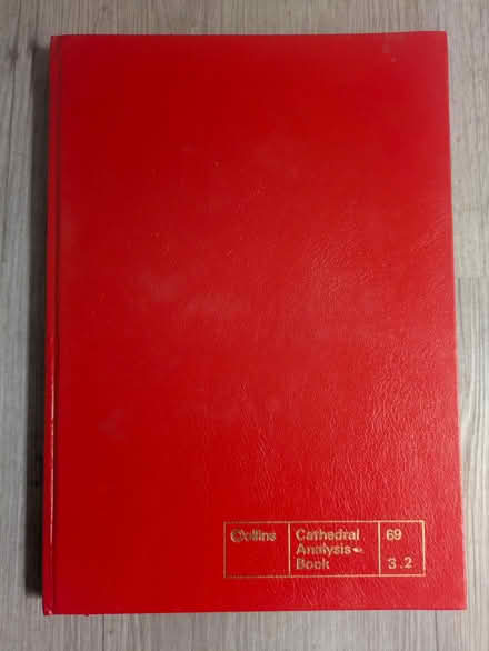 Photo of free 'Old-school' cash analysis book (Horsham Park) #1