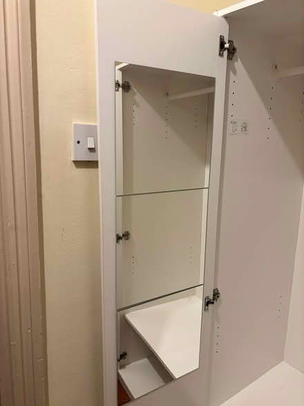 Photo of free IKEA kleppstad wardrobe in white (Kilburn NW6 2) #3