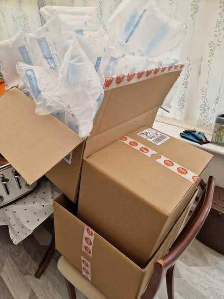 Photo of free 3 large boxes & packaging (Ware SG12 0) #1