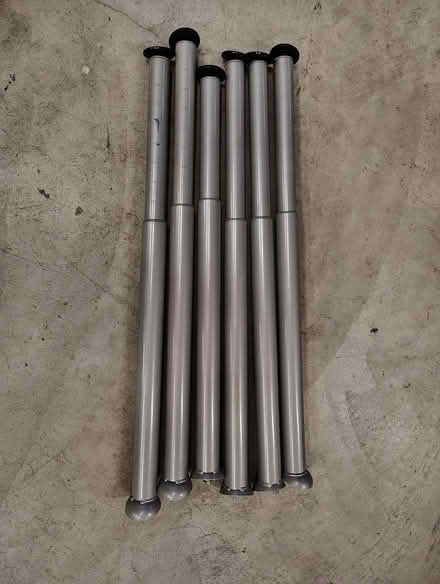 Photo of free 6 Ikea Galant A-legs (adjustable) (Yorba Linda) #1