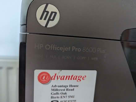 Photo of free Hewlitt Packard Printer + cartridges (Sompting BN15) #2