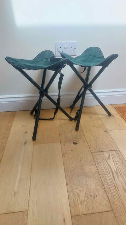 Photo of free Two folding chairs/stools (BN20) #2
