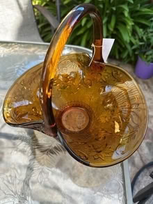 Photo of free Amber Glass Basket #1