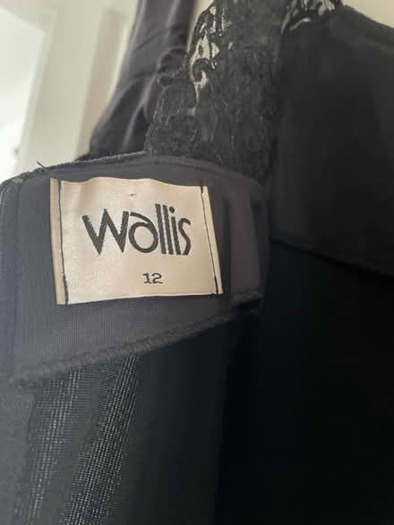 Photo of free Black velvet dress & gloves (Chessington KT9) #1