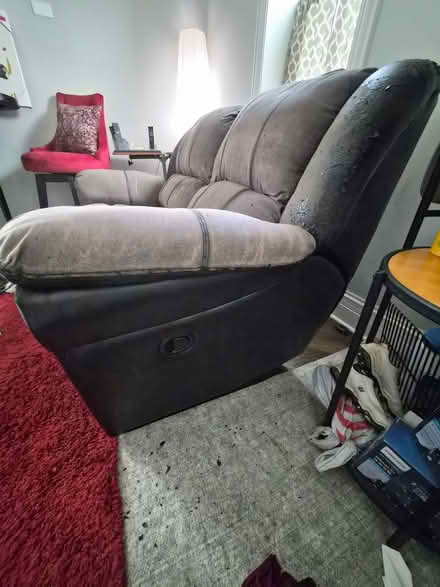 Photo of free Loveseat Recliner (Bronzeville) #2