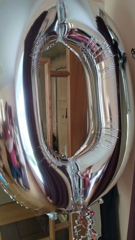 Photo of free helium filled balloon "0" (zero) (Ivy Farm SK11) #1