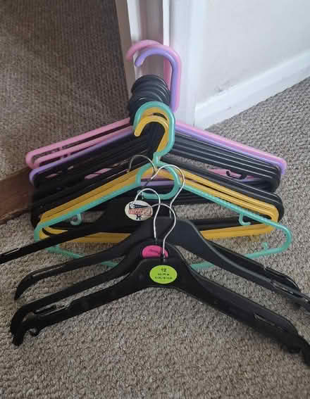 Photo of free Mixed assortment of hangers (Figge's Marsh CR4) #1