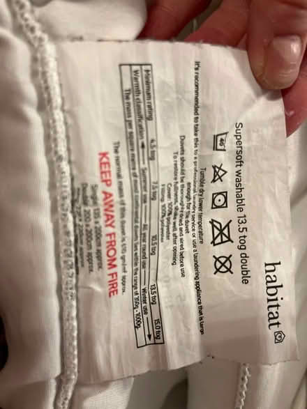 Photo of free Good condition. I think this is a King size duvet (Shephall SG2) #3