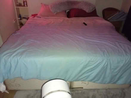 Photo of free Super king size divan bed. Splits into 2 . (Blacklands TN34) #1