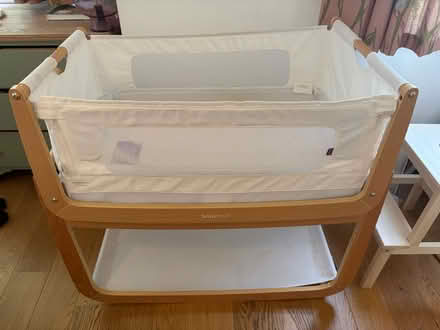 Photo of free Snuzpod4 bedside cot + accessories (Hither Green SE13) #1