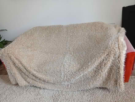 Photo of free Large fake fur throw (Buxworth SK23) #1