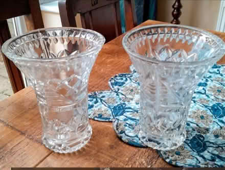 Photo of free Two Glass Vases (Earley RG6) #1