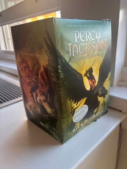 Photo of free Percy Jackson books (West Village) #2