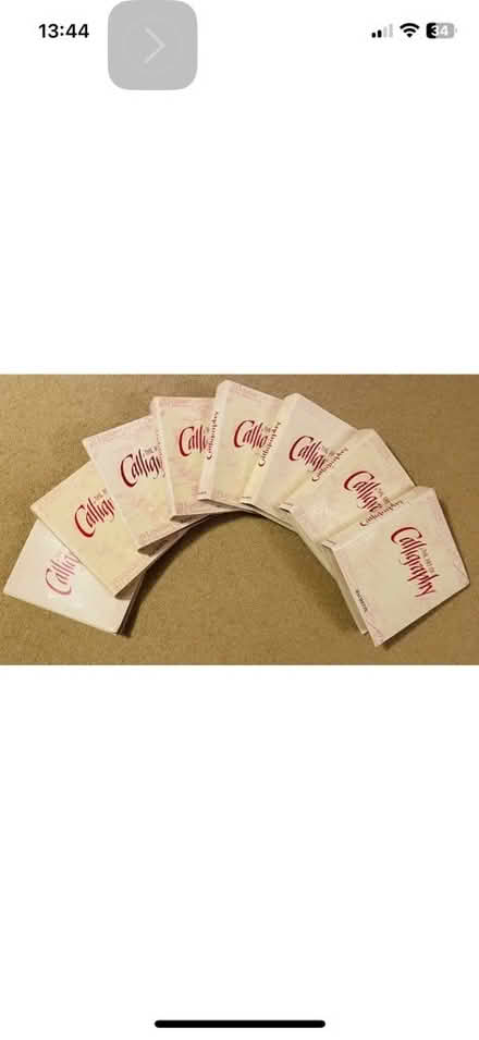 Photo of free The Art of Calligraphy by Hachette - 8 full volumes (Horsell GU21) #2