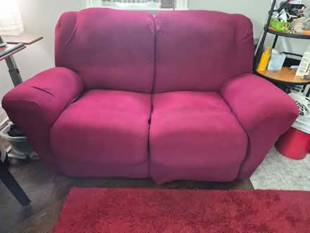 Photo of free Loveseat Recliner (Bronzeville) #1