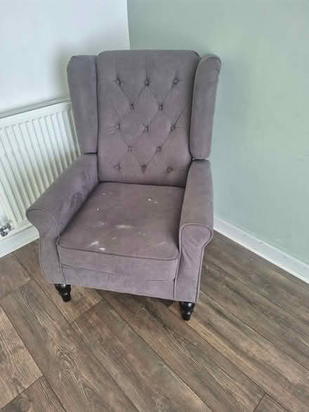 Photo of free Grey armchair (Salford M7) #1