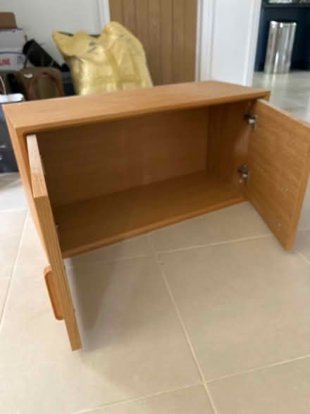 Photo of free Habitat Oak veneered two door cupboard. (Digswell AL6) #2
