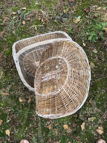 Photo of free 2 wicker baskets (Dinton SP3) #2