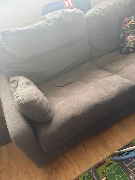 Photo of free Ikea grey sofa (Wylde green B72) #3