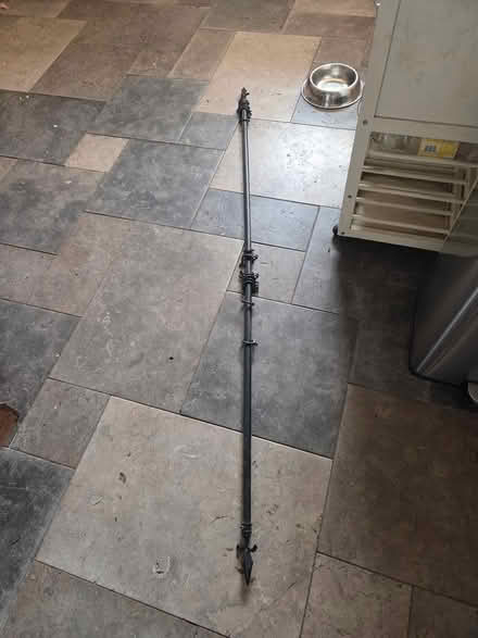 Photo of free Black Metal Curtain Pole (Thirsk YO7) #1