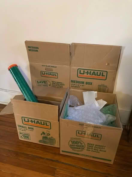 Photo of free Packing materials and moving boxes (Columbia Heights) #1