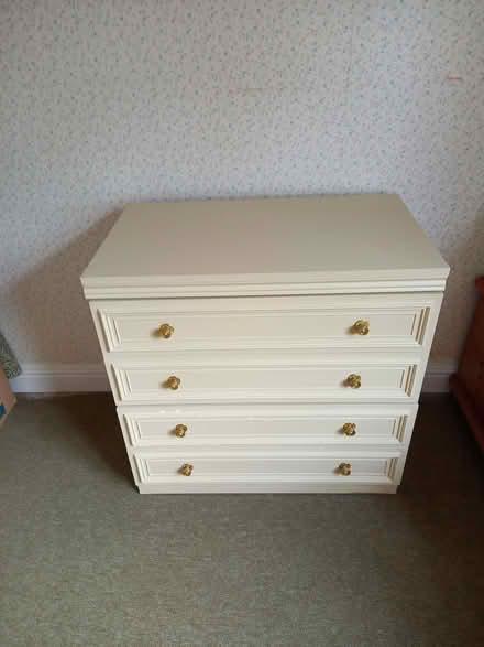 Photo of free 4 drawer chest (Alfrick WR6) #1