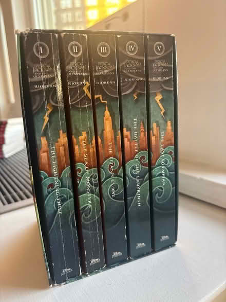 Photo of free Percy Jackson books (West Village) #1