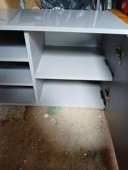 Photo of free Grey TV cabinet (CM3 6JG) #3