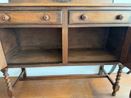 Photo of free Edwardian oak sideboard (Wheatley OX33) #3