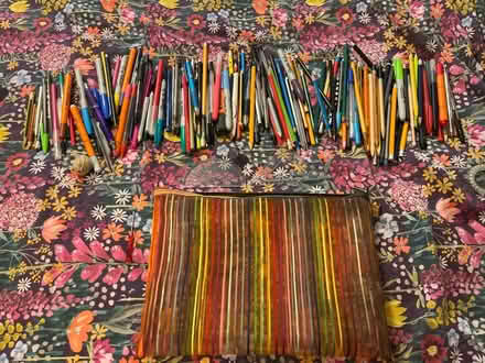 Photo of free Large section of pens/pencils…. (Shephall SG2) #1