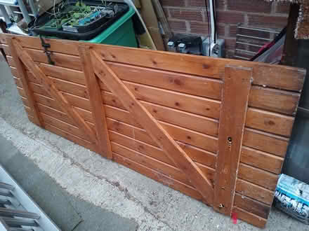 Photo of free Wooden door from outhouse shed (Northchurch HP4) #1