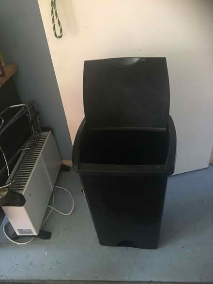 Photo of free Black plastic Waste bin, still in good order (Cradley WR13) #2
