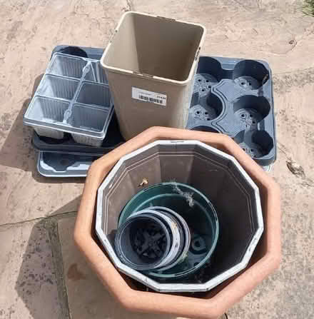 Photo of free Various plant pots for re use (Hoddesdon EN11 8) #1