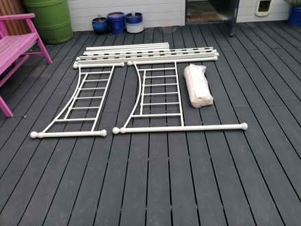 Photo of free Metal bed frame for small double bed (Highams Park E4) #1